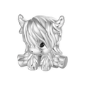 Sitting Calf Charm