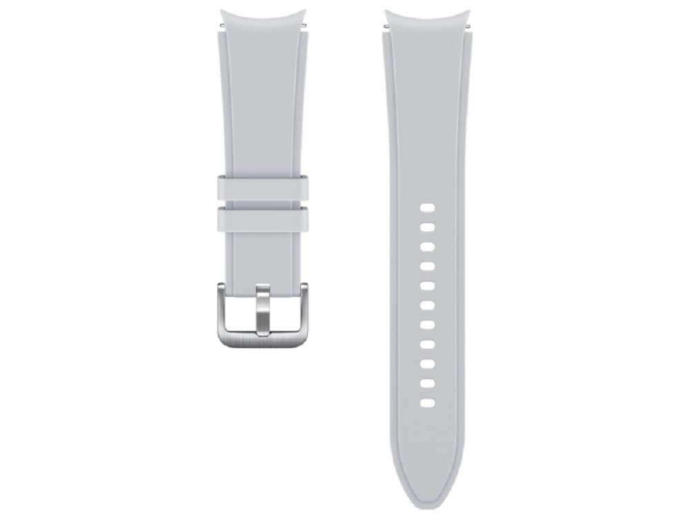 Galaxy Watch 20mm Ridge Sport Band, S/M (ET-SFR88SSEGUJ) Silver