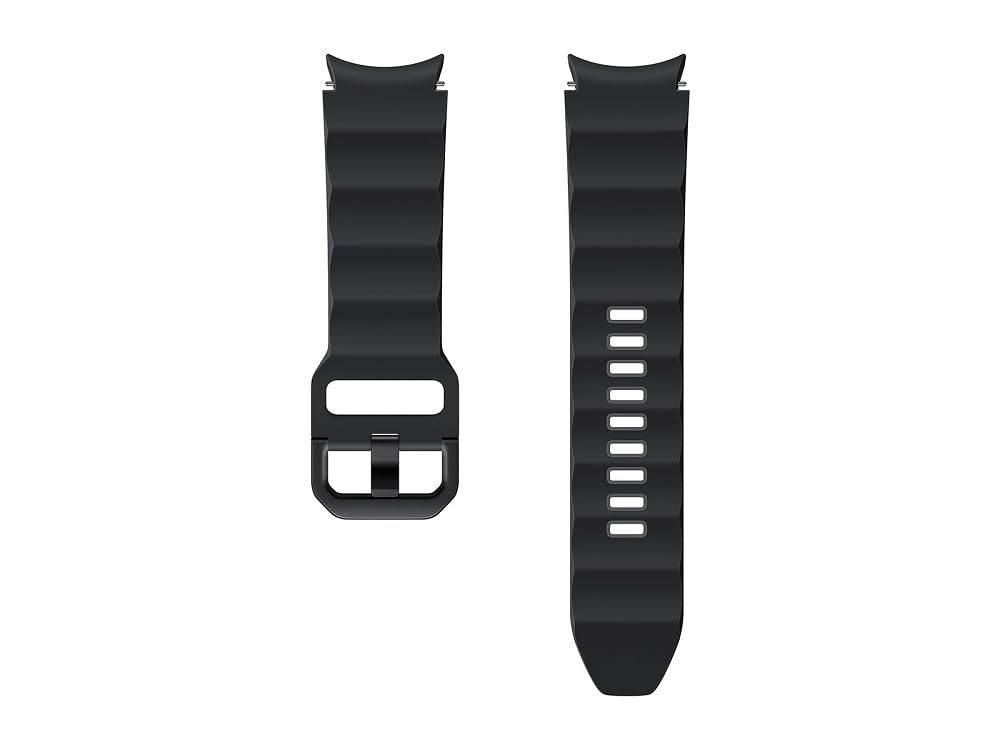 Galaxy Watch Rugged Sport Band, S/M - Black