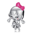 Girl With A Bear Charm