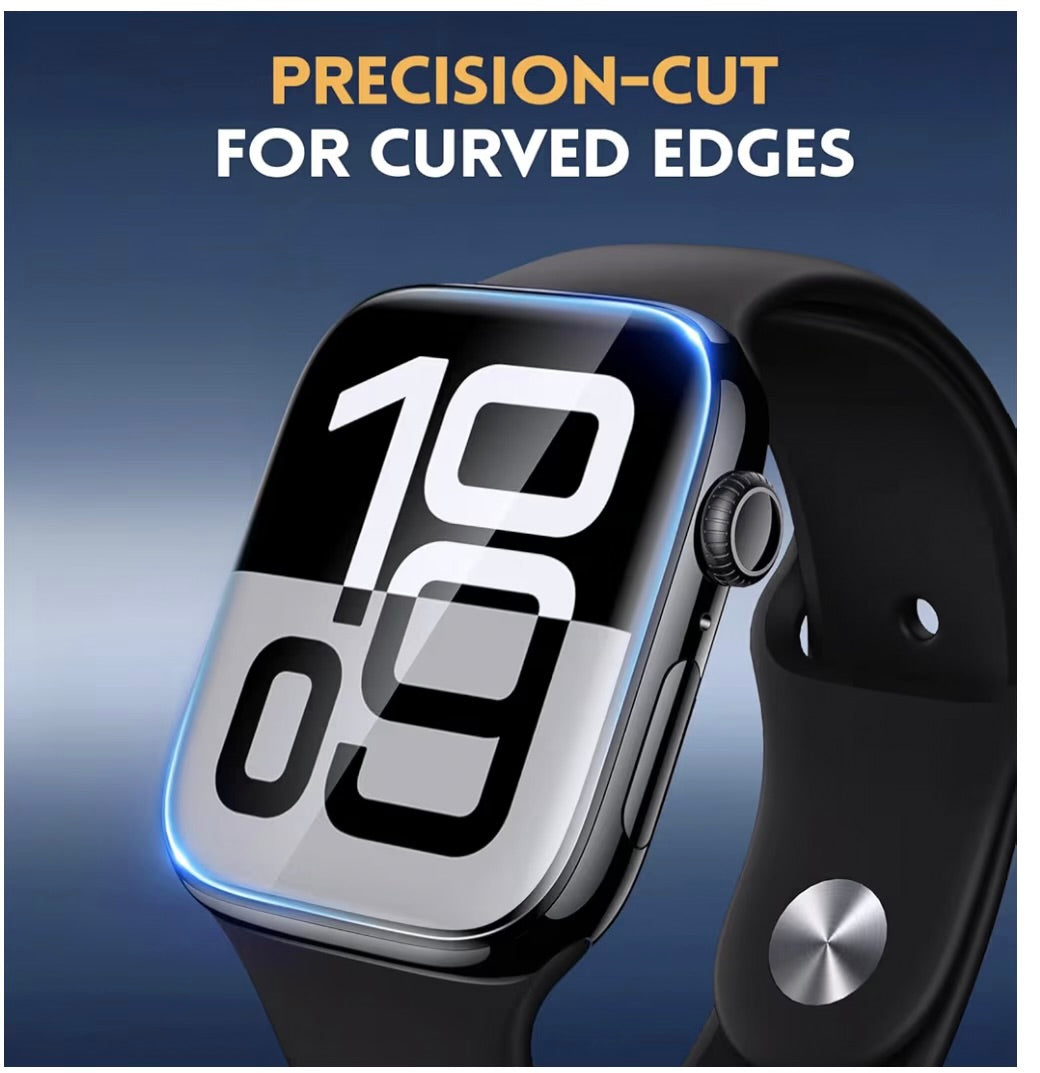 Watch Series 9/8/7 (41mm) TPU Screen Protectors – 7 Pack with Clear Case