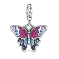 Purple Butterfly Charm