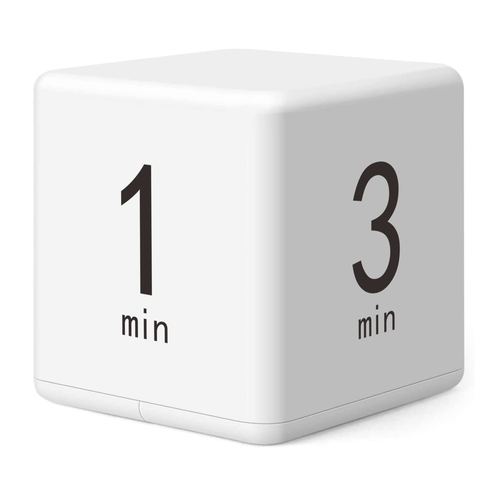 Productivity Visual Timer 1/3/5/10 Minutes Preset, Desk Portable Rotating Multi