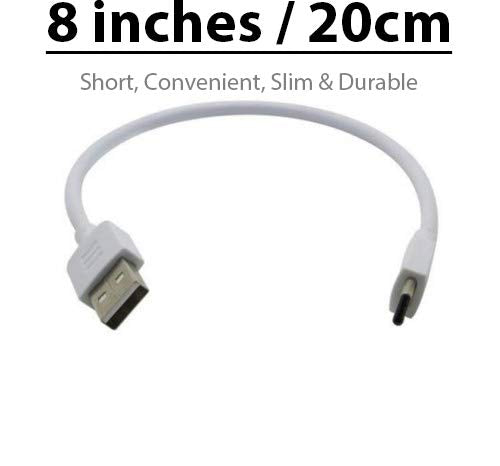 Tech 10 Inches (2Xpack) Usb Type-C Cable Samsung Galaxy S22 Plus 5G Also Fast Qu