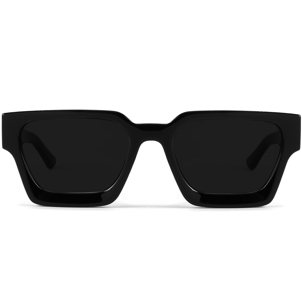 Square Sunglasses for Men Women Fashion Thick Rectangle Sun Glasses UV Pr