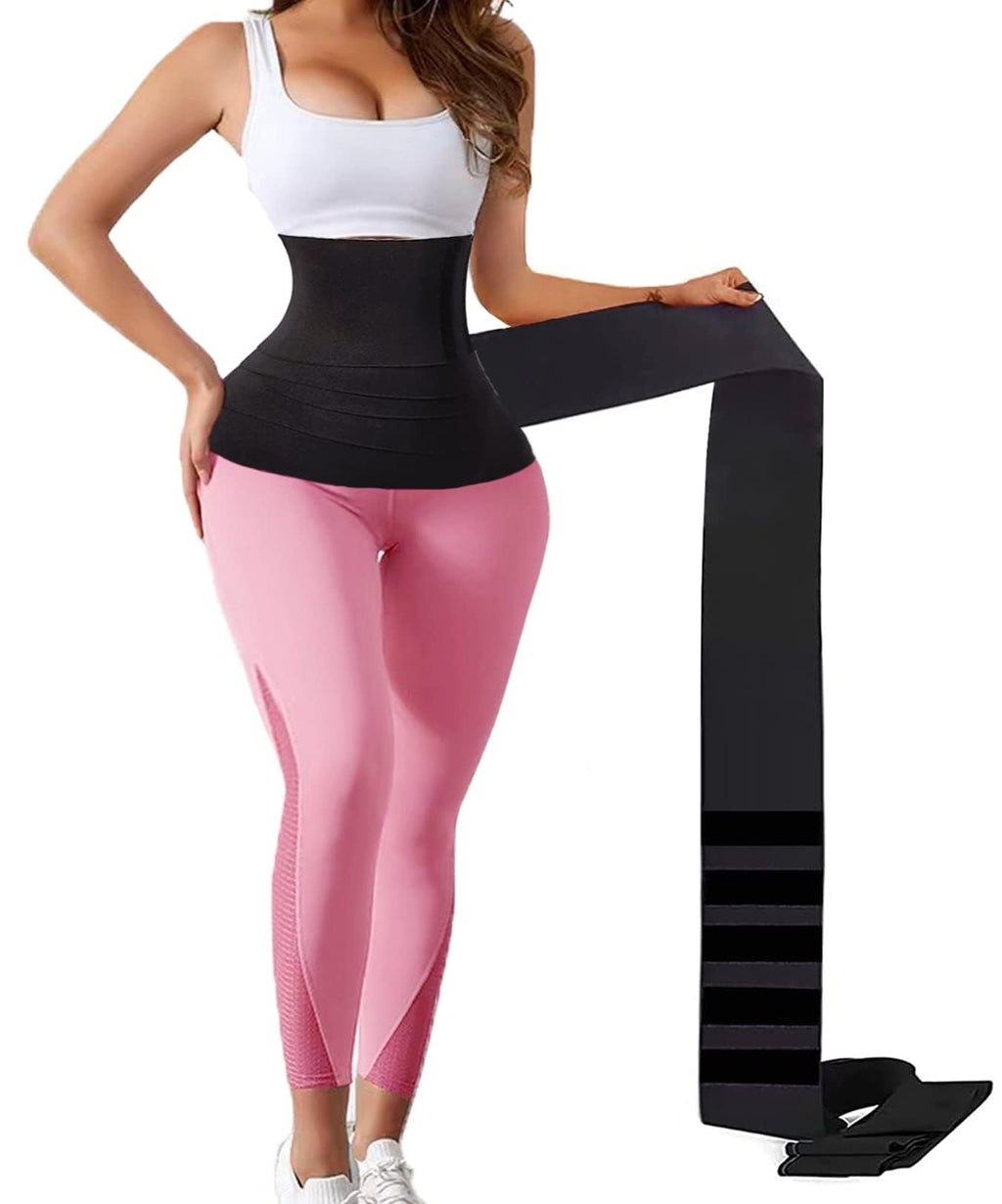 Trainers For Women Belly Fat,Postpartum Belly Wrap For Tummy Control,Banda