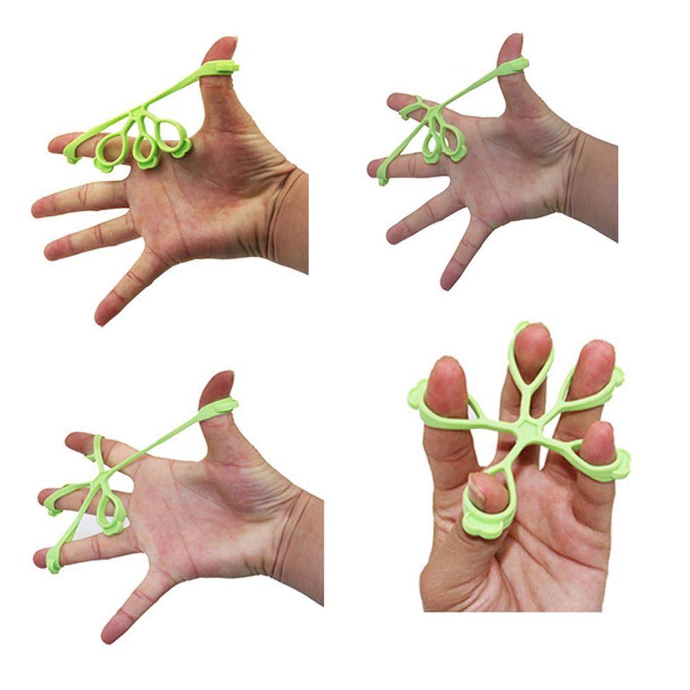 3 Pack Finger Stretcher Finger Exerciser Hand Strengthener Grip Strength Trainer