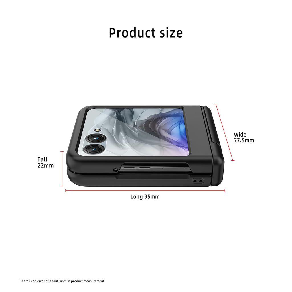 for Motorola Razr 2025 with Kickstand Anti-Slip Moto Razr 2024/2025 with Full Sc