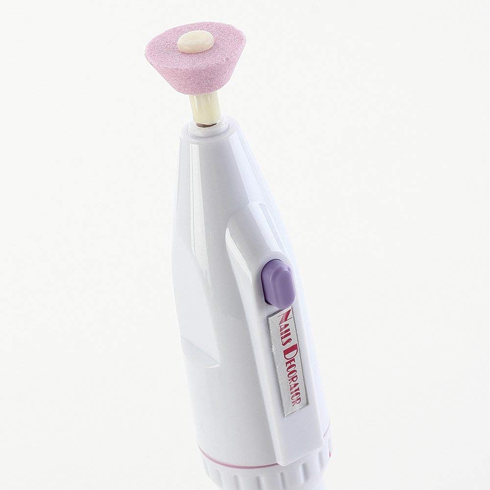 YWQ 5-in-1 Electric Manicure Nail Drill File Grinder Grooming Kit