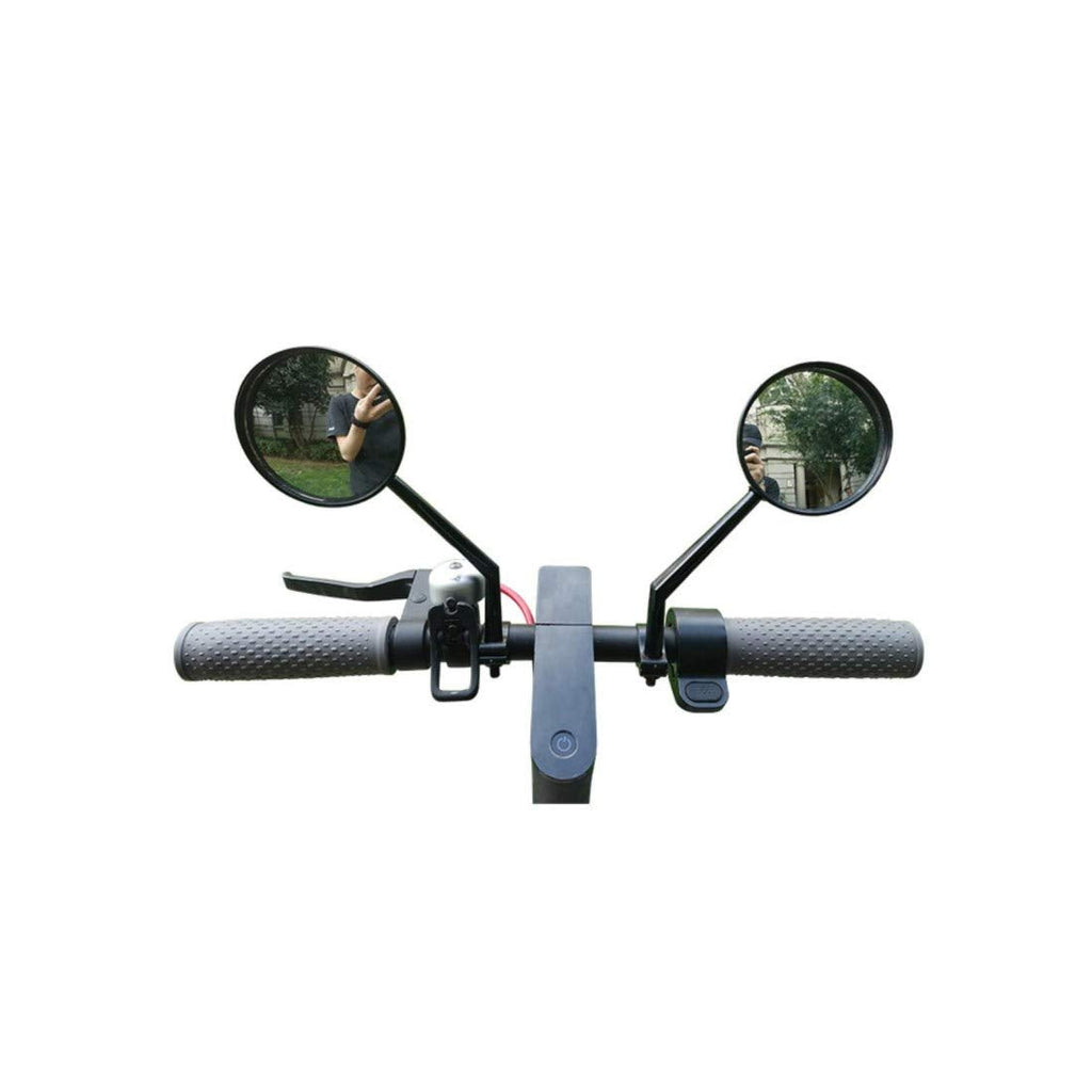 Scooter Adjustable Rear View Glass Bicycle Mirror Reflector Rearview Mirror Comp