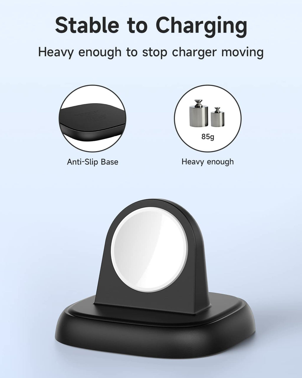 for Apple Watch, Portable Watch Charger for iWatch with USB C Cabl