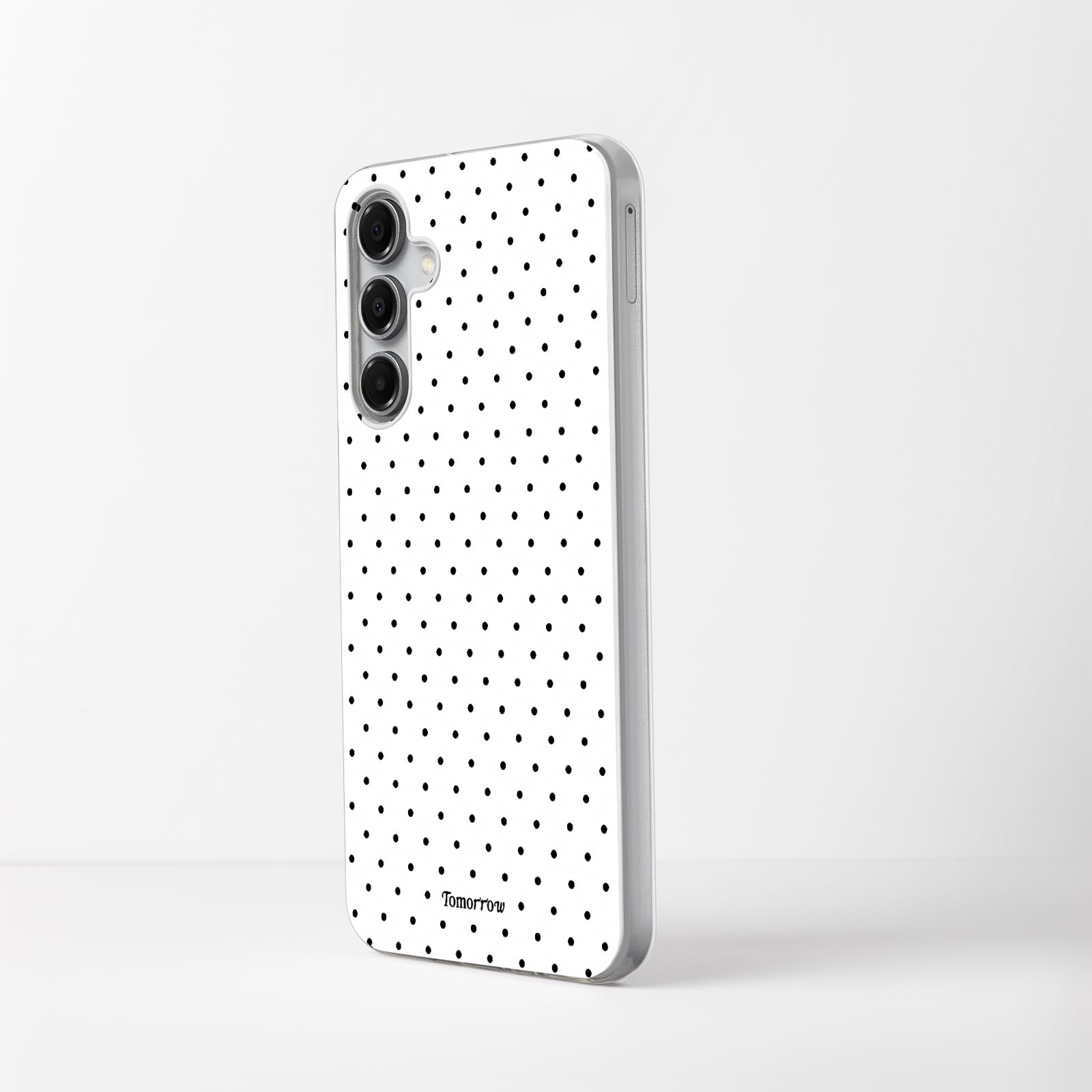 Polka Dot Phone Case For Samsung Galaxy A16 4G/ 5G, Girly Aesthetic Design Soft