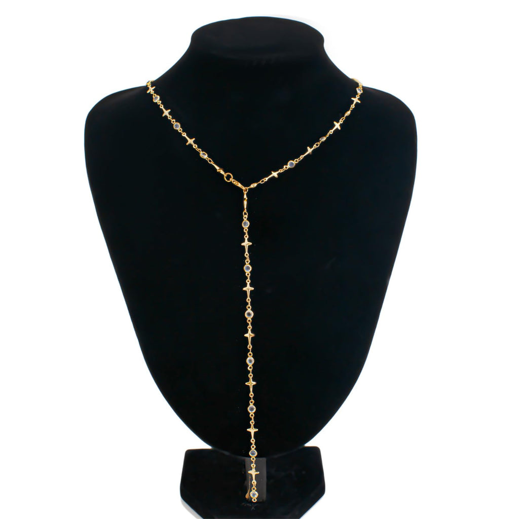 Y-shaped Chain for Women Pearl Star Long Chain Y2k Jewelry Irregular Gold Jewelr