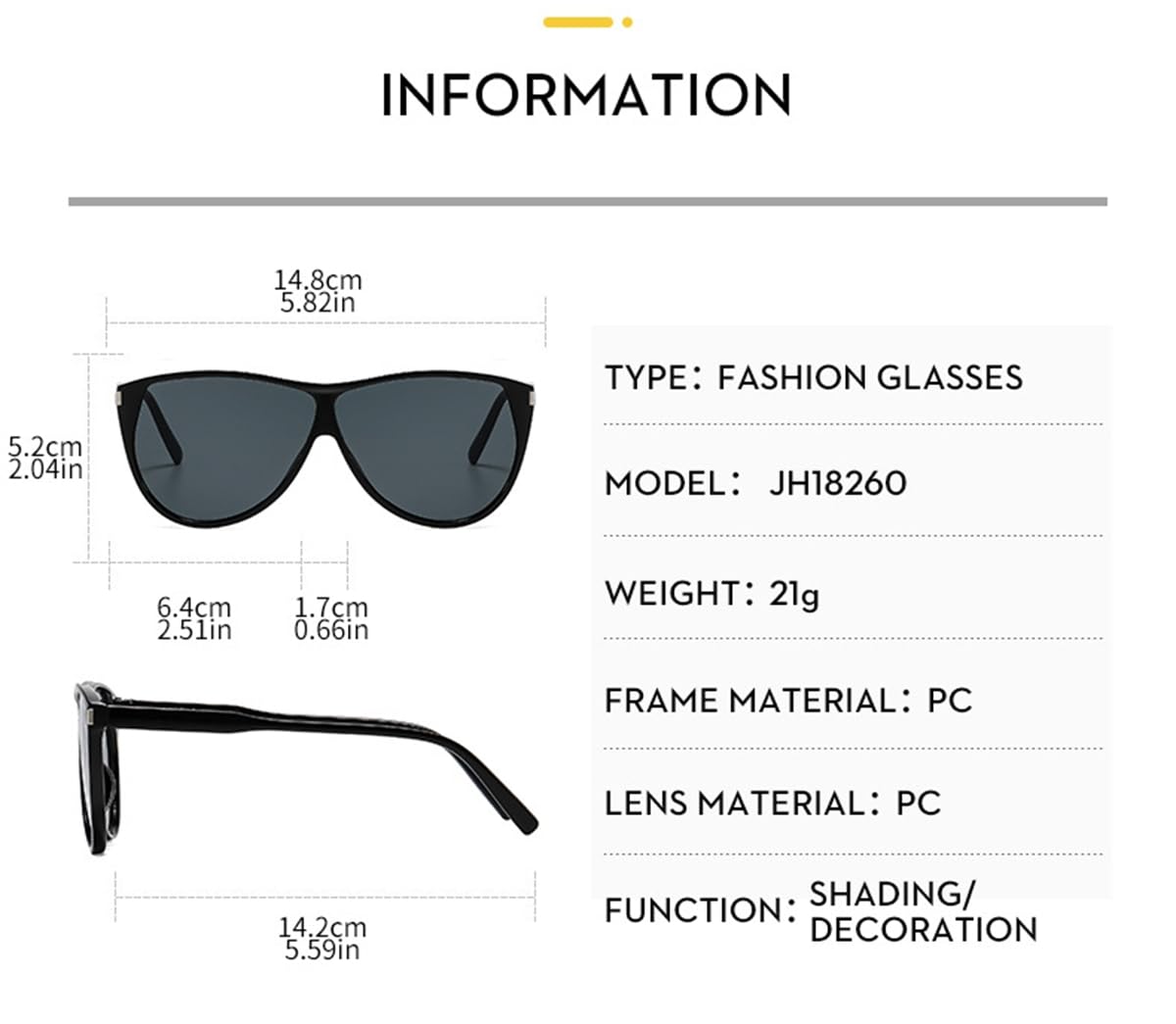 Pieces Oversized Aviator Sunglasses for Women Men Retro 70s Square Sun Glasses