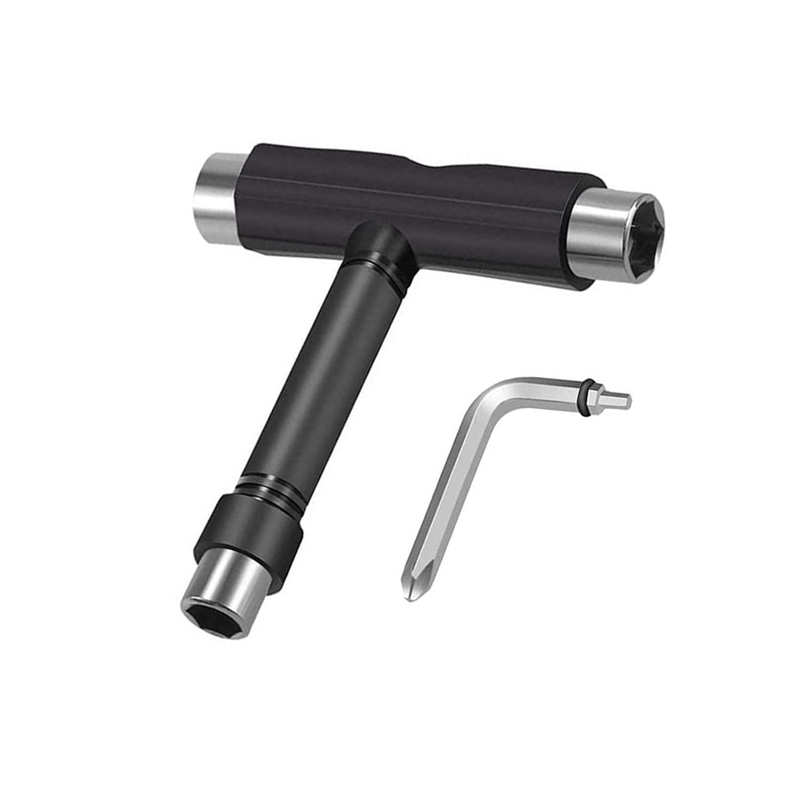 Tool All-in-One, Skateboard Tool Roller Skate Tool T Tool for Skateboard, Muti-F