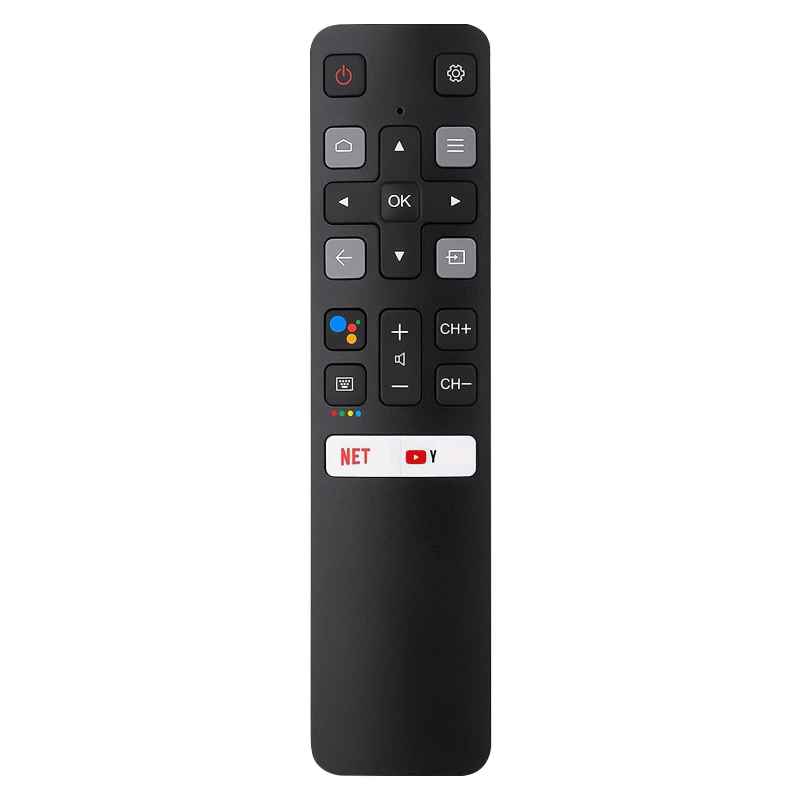 Remote Rc802V For Tcl Android Tv 4K Smart Tv Remote Control No Setup Required, 4