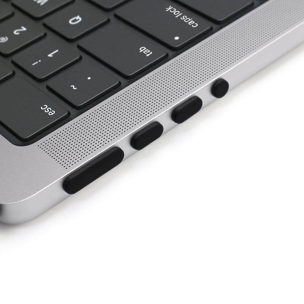 Pcs Anti Dust Dirt Plug Cups Set for 2026-2021 MacBook Pro 14.2 inch 16.2 inch