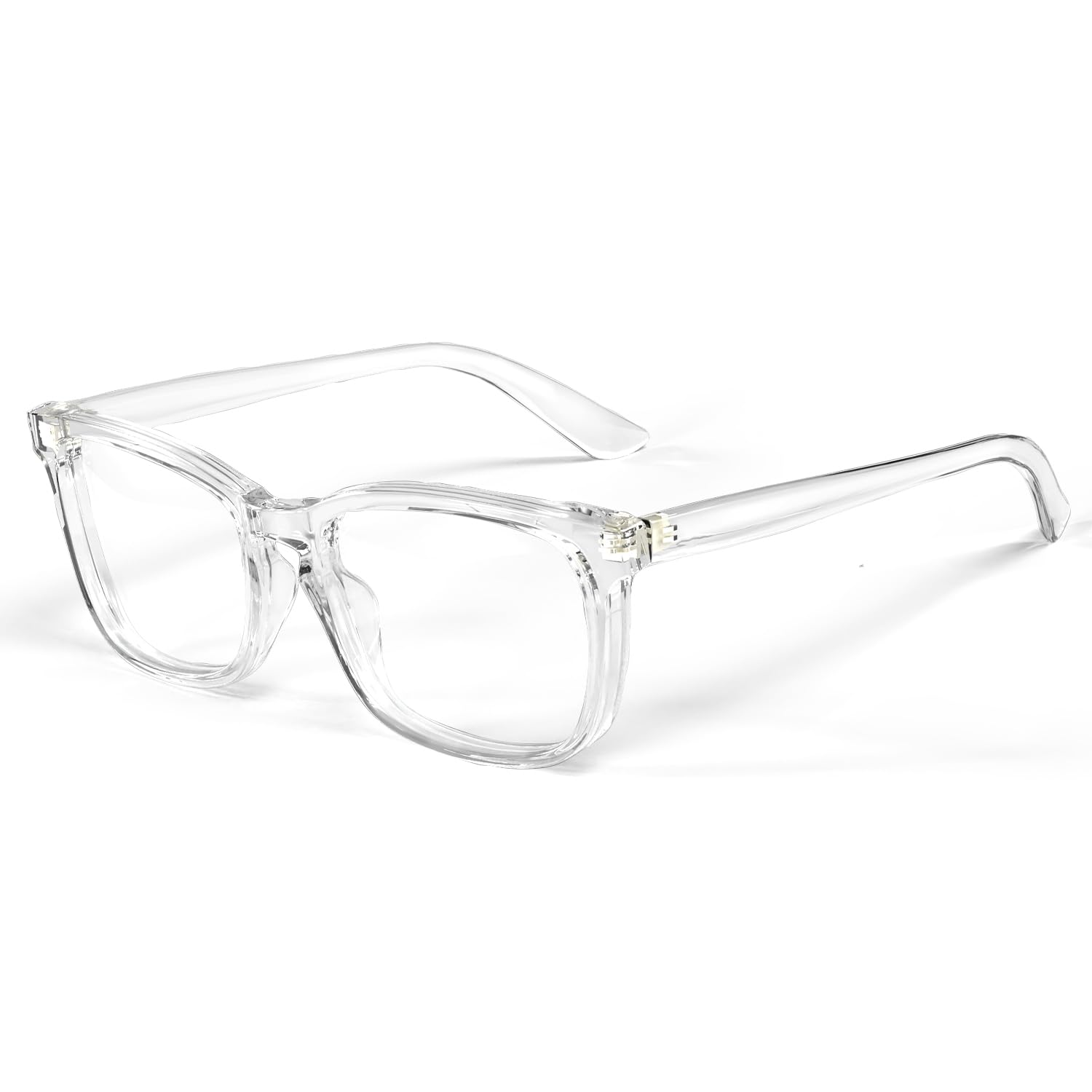Light Blocking Glasses Square with Anti Computer Glare for Gaming Women and