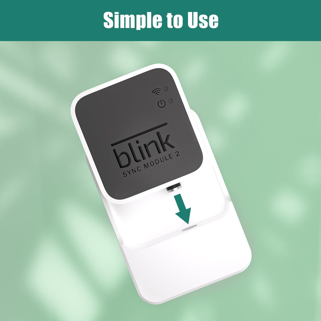 Mount For Blink Sync Module 2, 2-In-1 Charging Station(Mount & Charger) - Space-