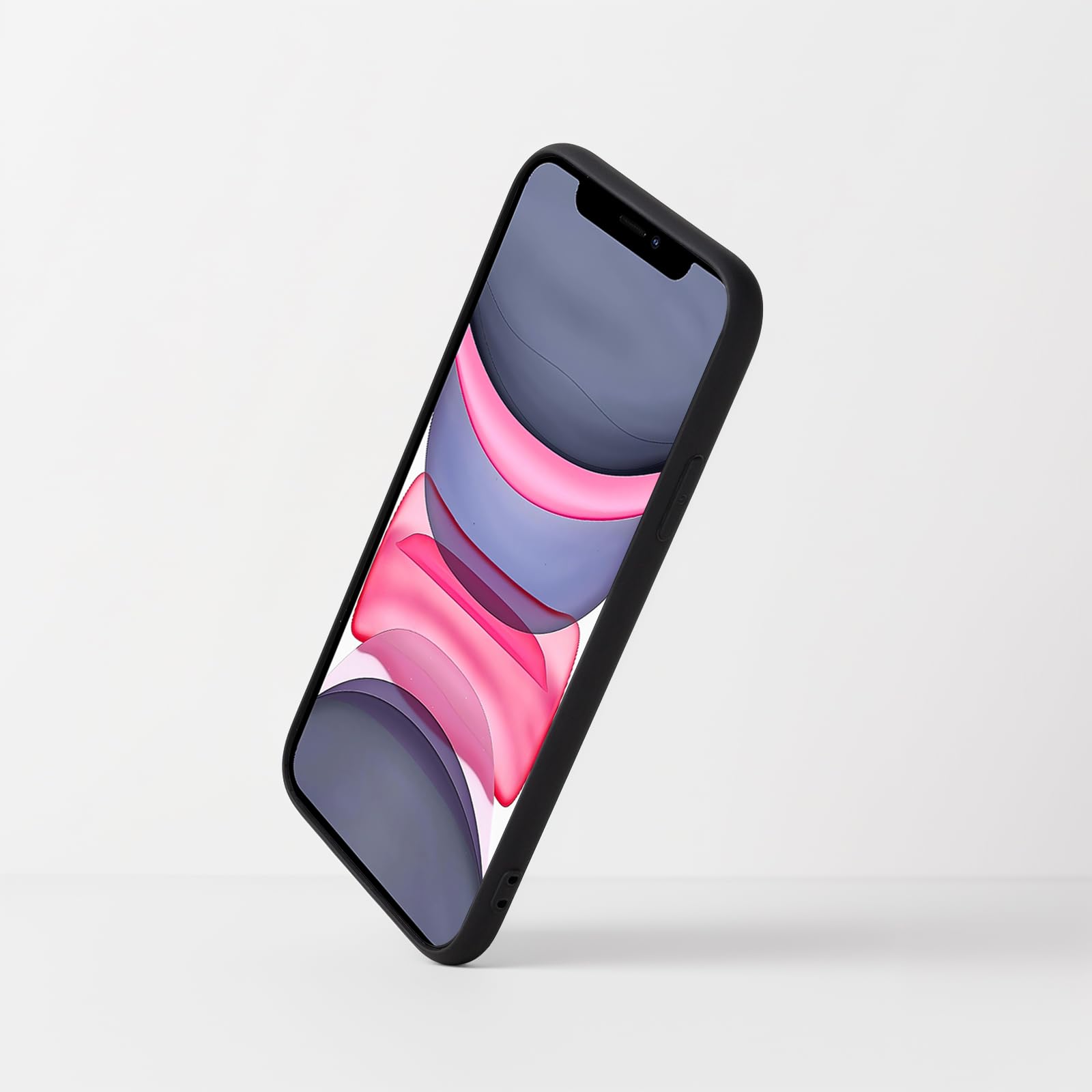 Polka Dot Phone Case for iPhone 11, Girly Aesthetic Design Matte Finish Sof