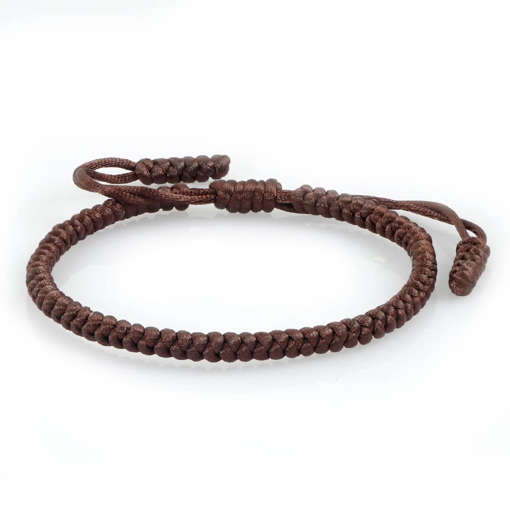 BLING Handmade Tibetan String Bracelet Adjustable Woven Rope Knot Buddhist Kabba