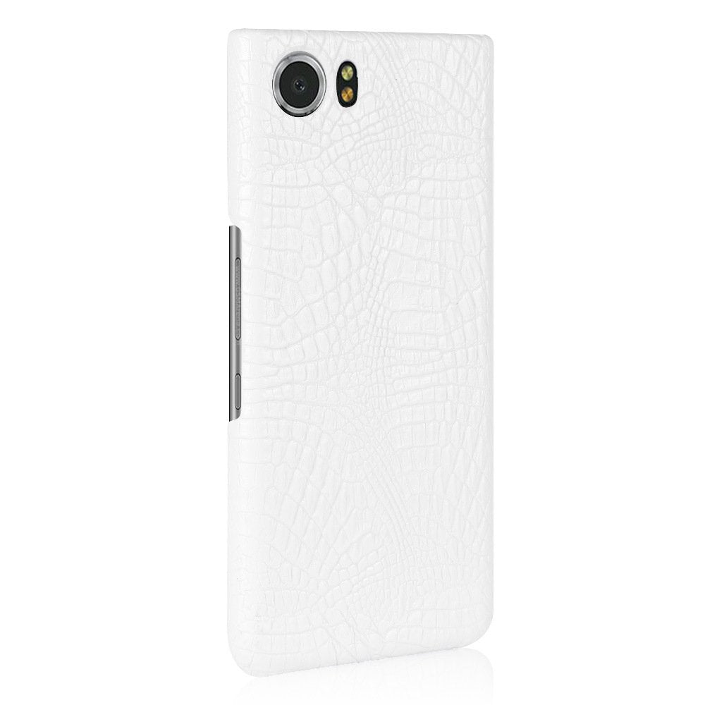 for BlackBerry Keyone ,Croco Premium PU Leather Protective Cases Simple Deu