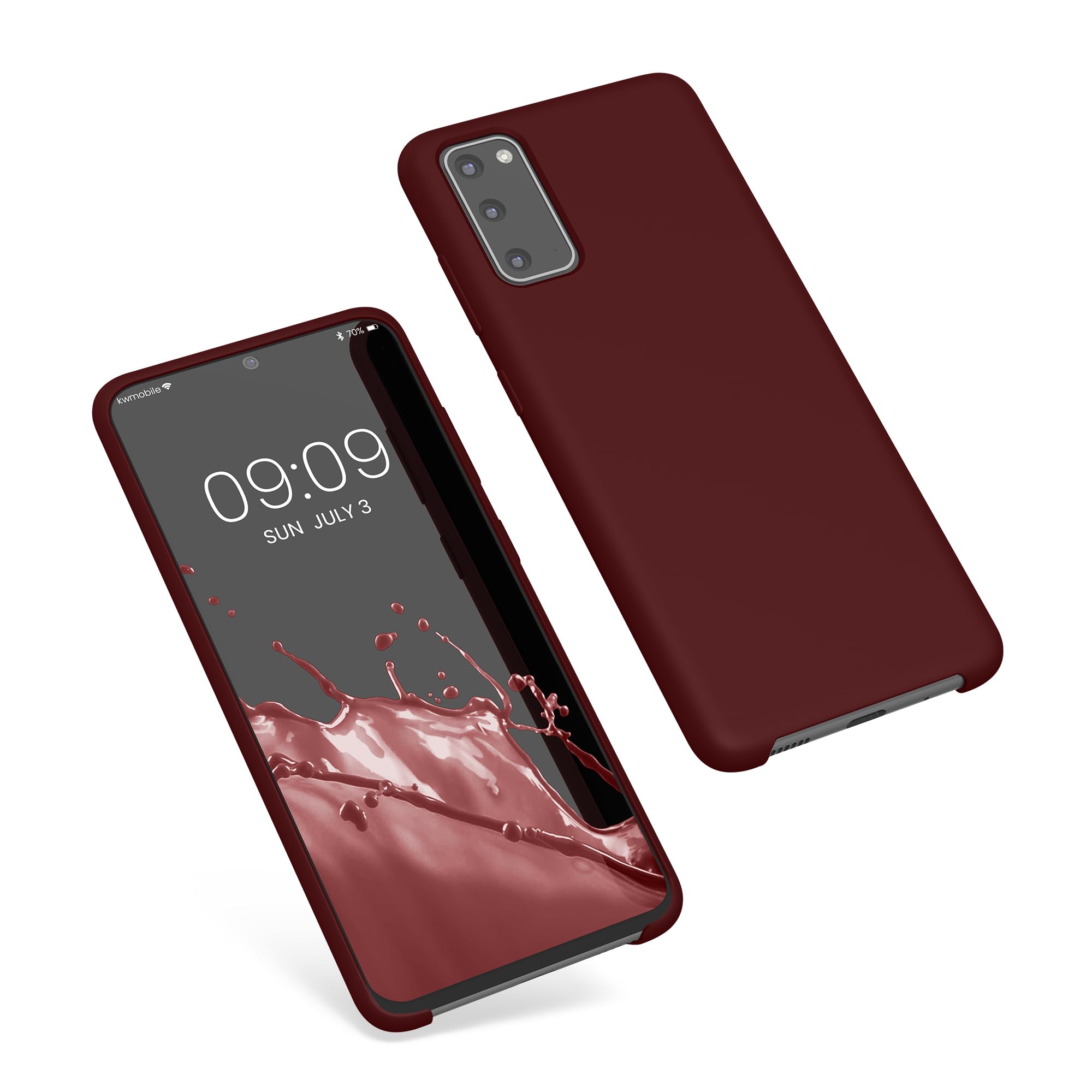 Samsung Galaxy S26 Case - Tpu Silicone Phone Cover With Soft Finish - Bordeaux V
