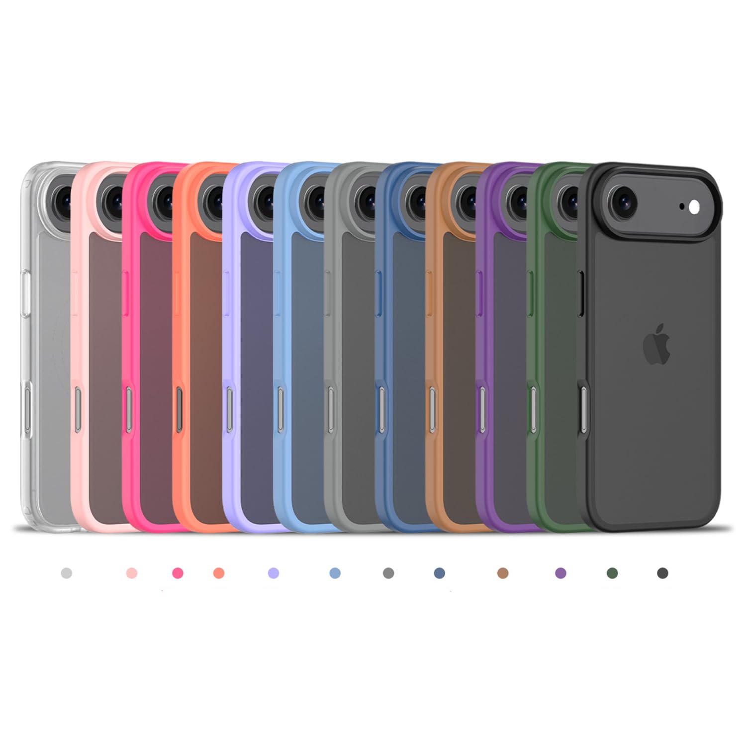 Case for iPhone Air Case,Shockproof Protective Hard Back Slim Phone Case,F