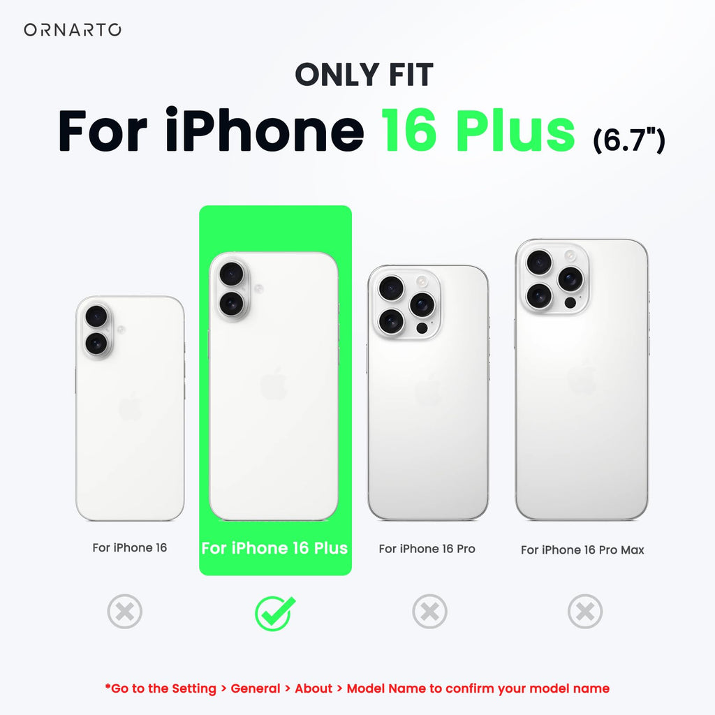 16 Plus Case 6.7, Slim Liquid Silicone 3 Layers Full Covered Soft Gel Rubber Pho