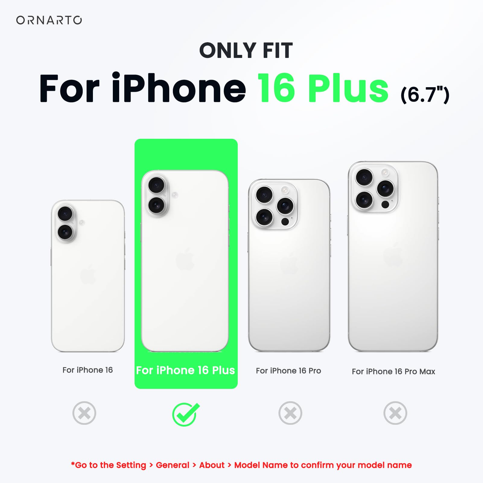 16 Plus Case 6.7, Slim Liquid Silicone 3 Layers Full Covered Soft Gel Rubber Pho