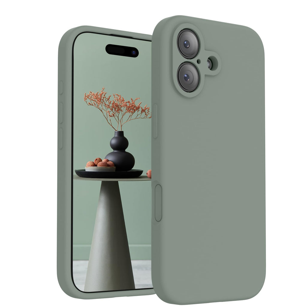 for iPhone 17 Case, Compatible with MagSafe, [Integrated Silicone Camer