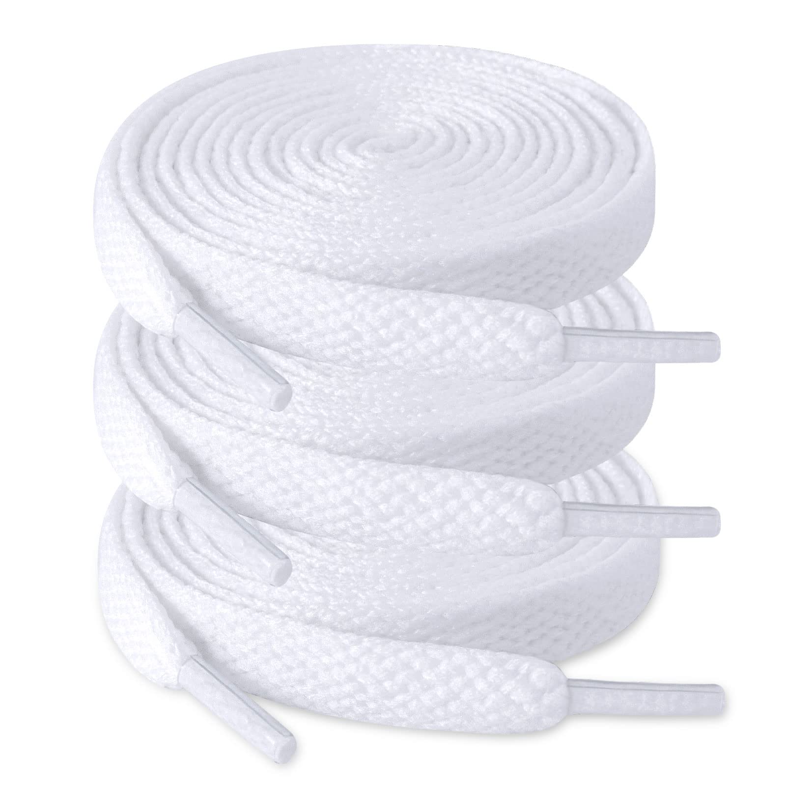 3 Pair Flat Shoe Laces for Sneakers, Shoelaces for Sneakers Athletic Running Sho
