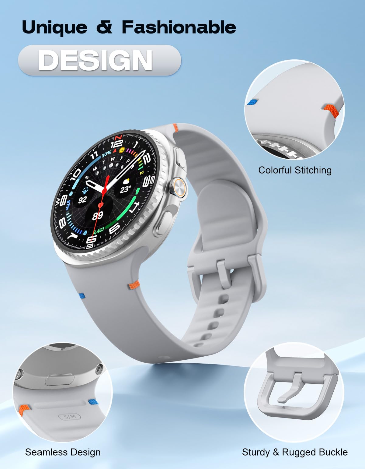 Band for Samsung Galaxy Watch 8 Band 40mm 44mm/Galaxy Watch 8 Classic 46mm