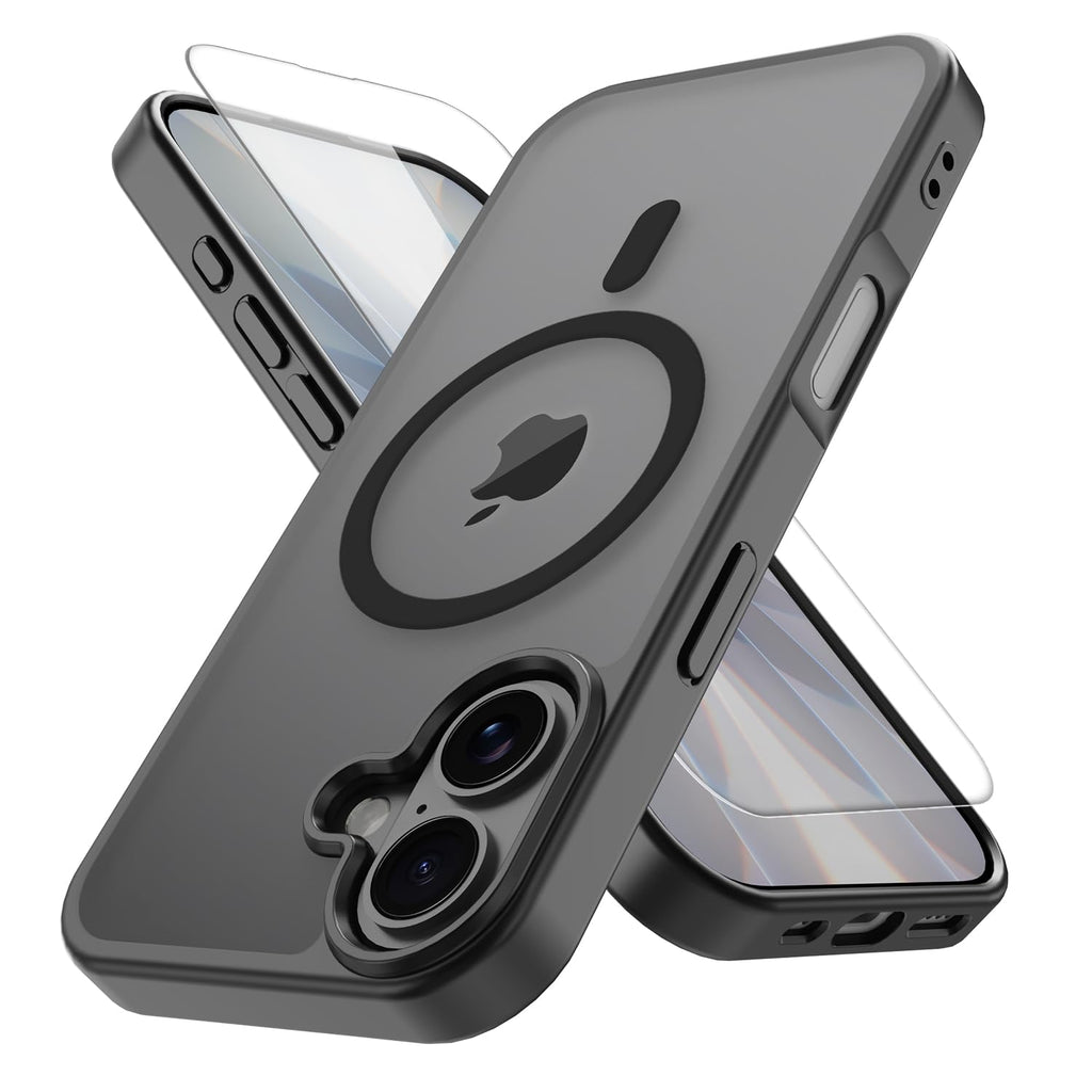 17 Magnetic Case with Screen Protector — MagSafe Compatible, Mil-Grade Drop Prot