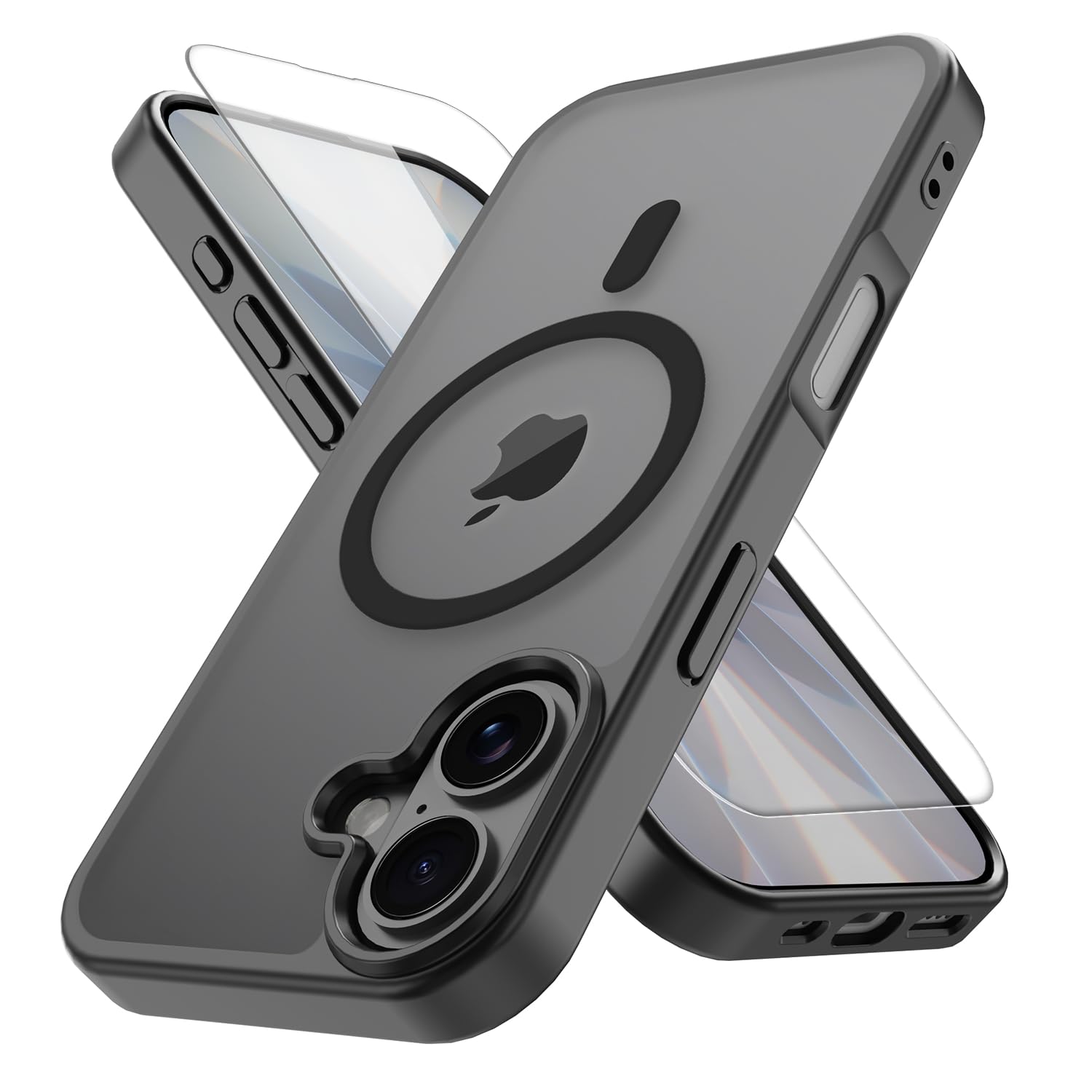 17 Magnetic Case with Screen Protector — MagSafe Compatible, Mil-Grade Drop Prot