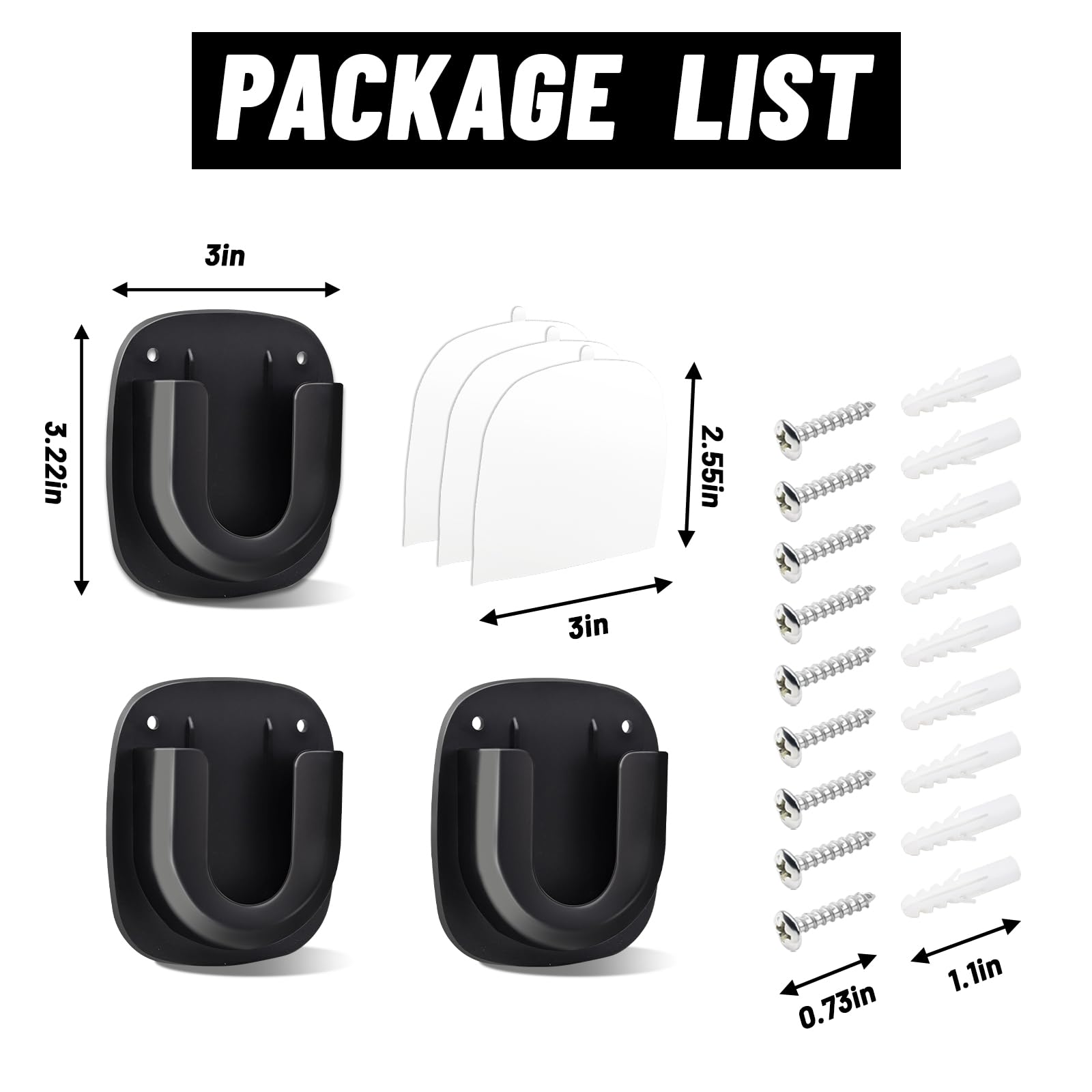 Adhesive Wall Mount For Blink Mini/Blink Mini 2/ Blink Indoor/Blink Outdoor Came