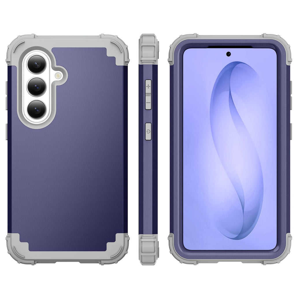 Galaxy S26 5G Case - Shockproof Hard Cover with Soft Silicone Bumper for Ultimat