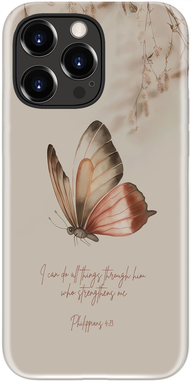 iPhone 14 Pro Max Case Cute - Wireless Charging Compatible - Dual-Layer Soft