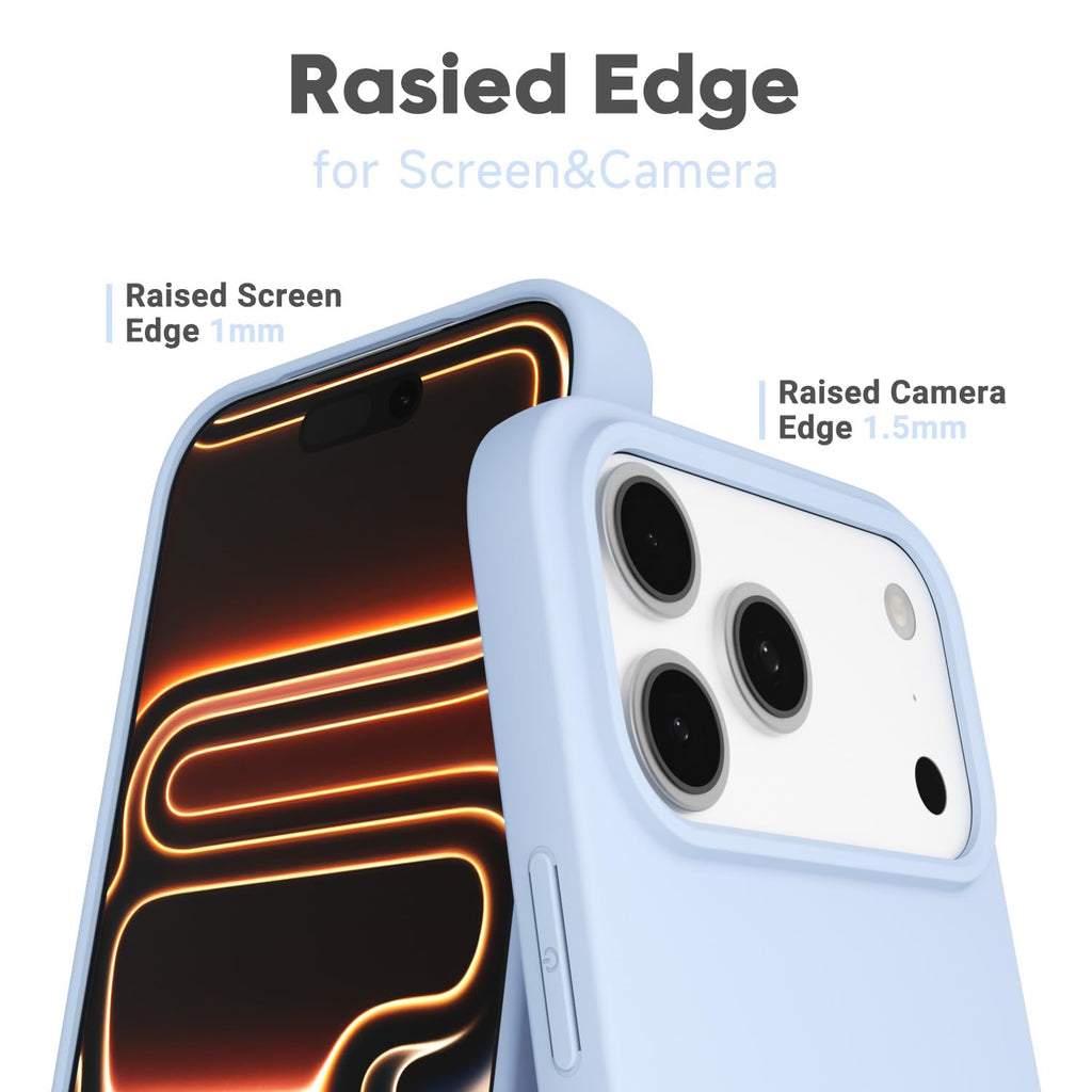 Iphone 17 Pro Case Silicone Mag Safe, Magsafe Ultra Slim Thin Magnetic Phone Cas