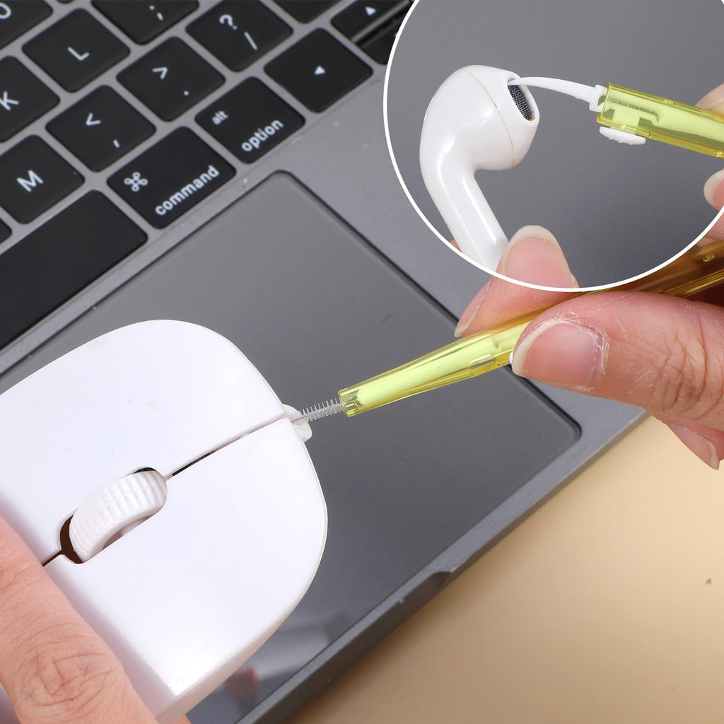 Phone Charge Port Cleaning Tool Kit Anti-Clogging Mini Brushes Cleaner