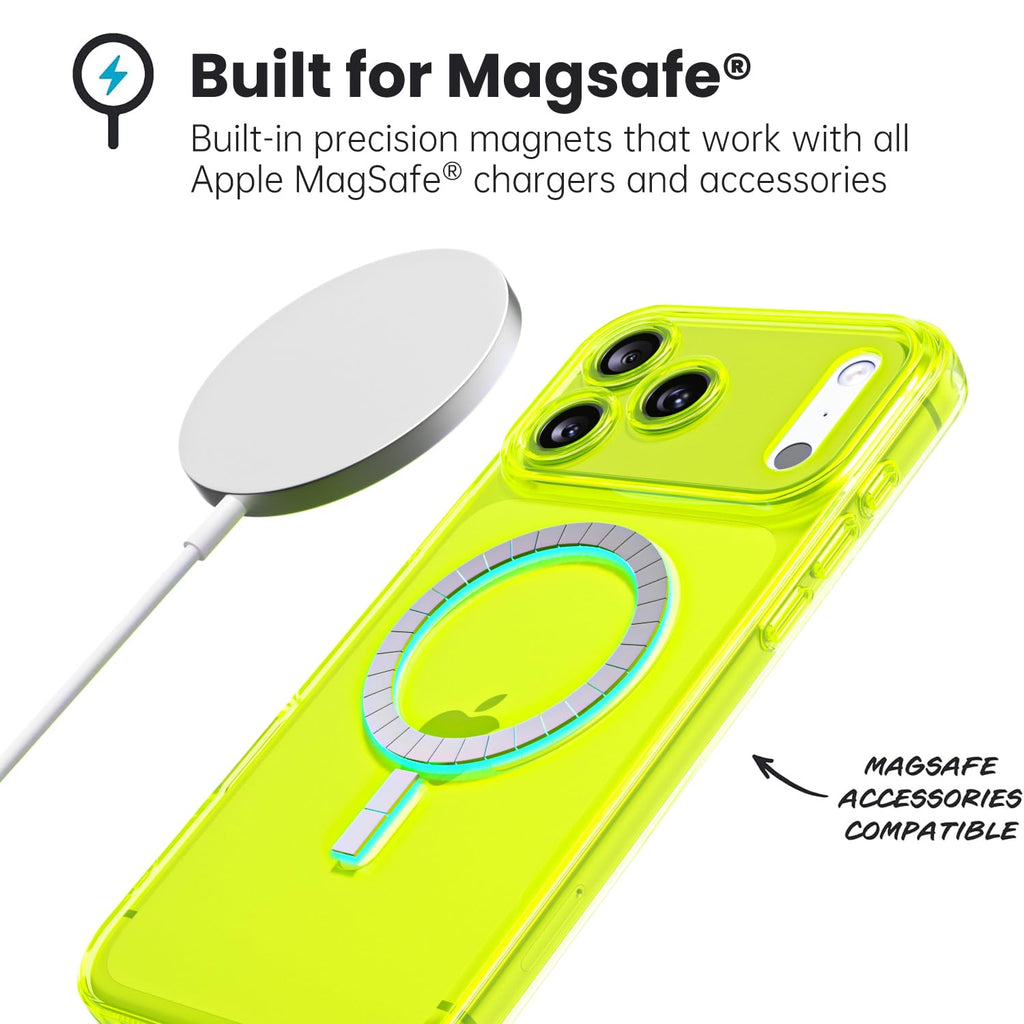 Clear Case For Iphone 17 Pro Max Case Slim Magnetic, Magsafe Minimalist Ultra Th