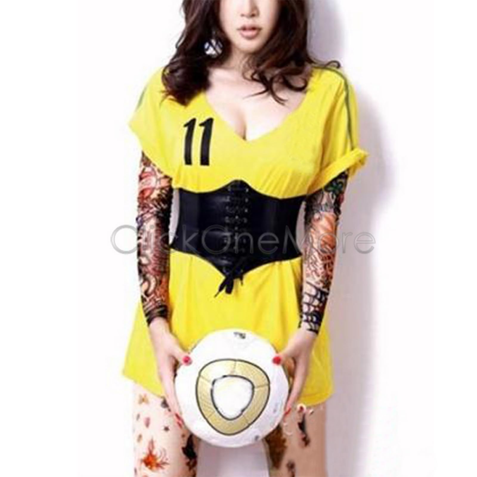 Cincher Corset Wide Band Elastic Tied Waspie Belt Leather Soft Adjustable