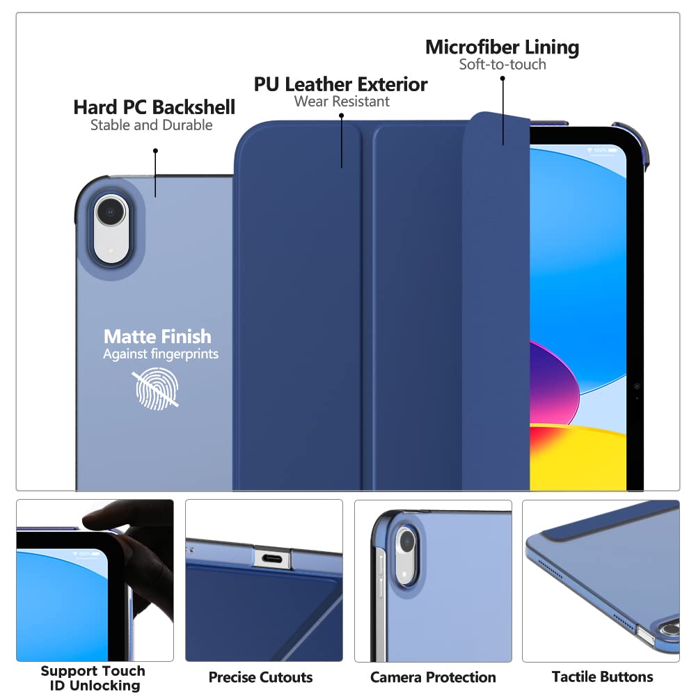 for iPad (A16) 11th Generation Case 11 Inch 2025, iPad 10th Generation Case 10.9