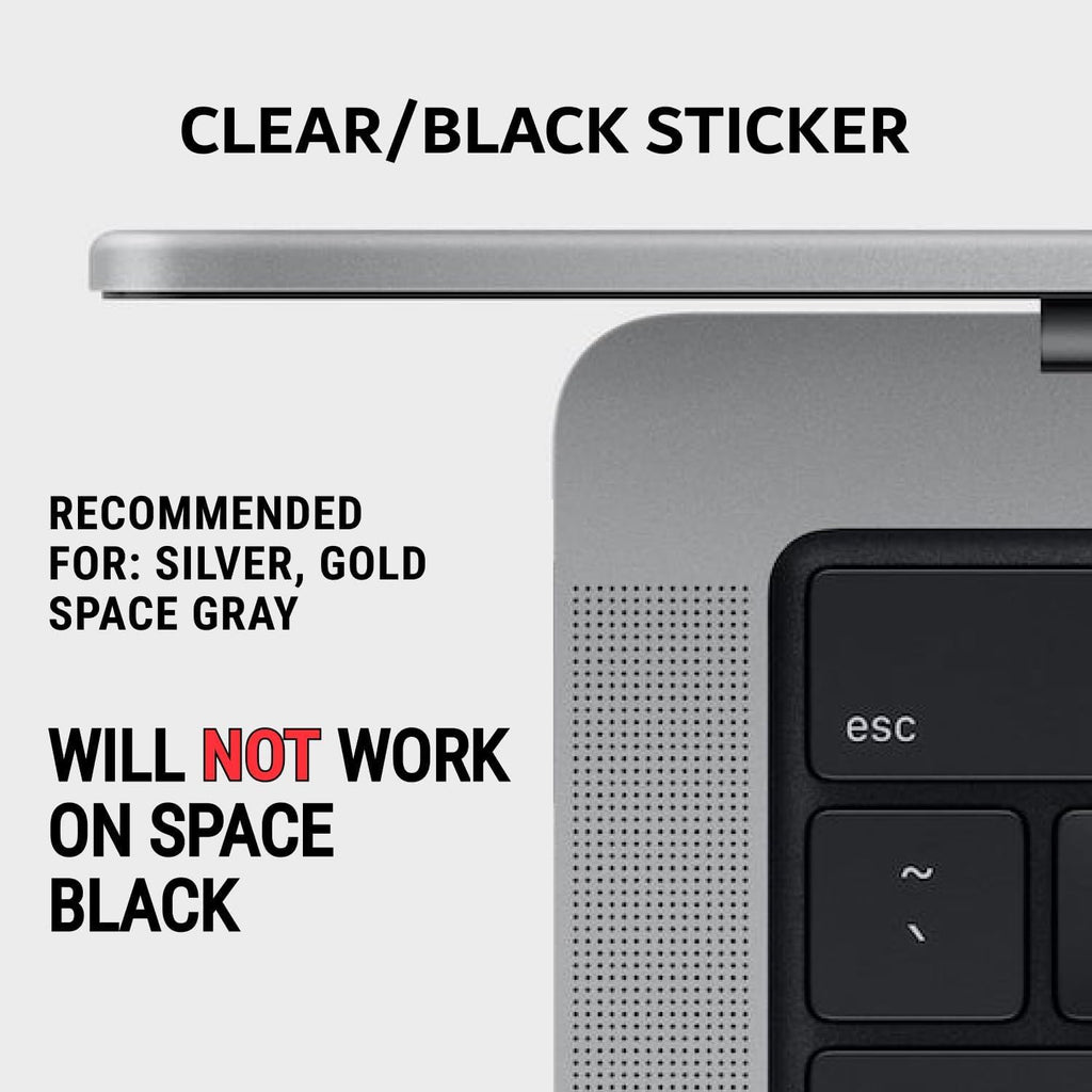 OS Shortcuts Sticker for Air/Pro | Keyboard Stickers for macOS | Laminated V