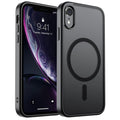 For Iphone Xr Phone Case( Magsafe)(Military Grade Drop Protection) Slim Transluc
