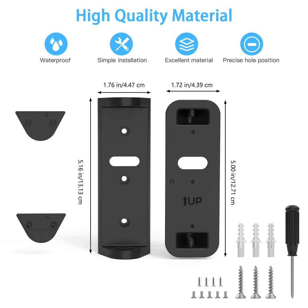 Wall Mount For Blink Video Doorbell (2Nd Gen), Adjustable 0-45-Degree Blink Door