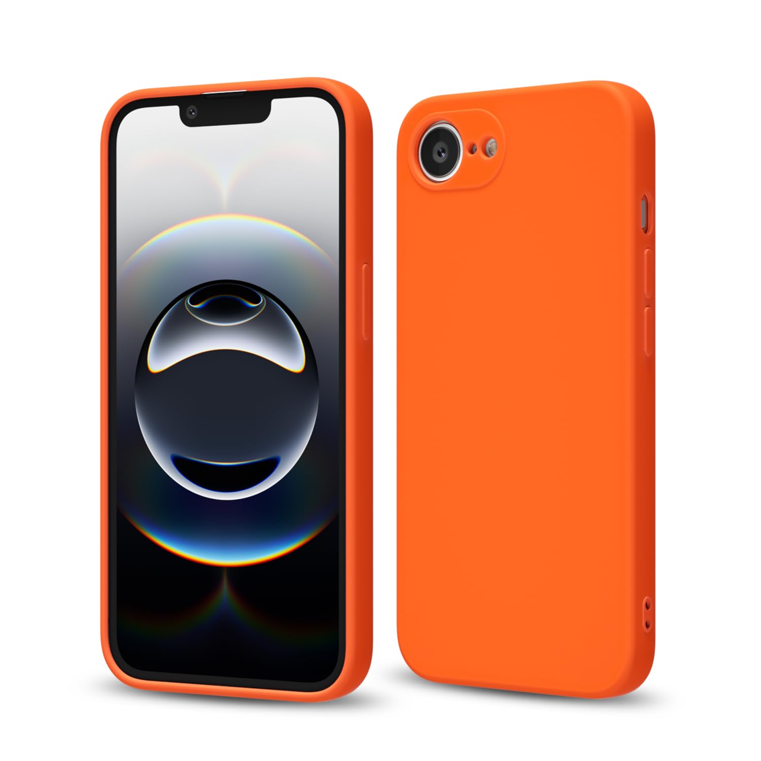 Iphone 17E 16E Phone Case Liquid Silicone, Thin Ultra Slim Minimalist Phone Cover