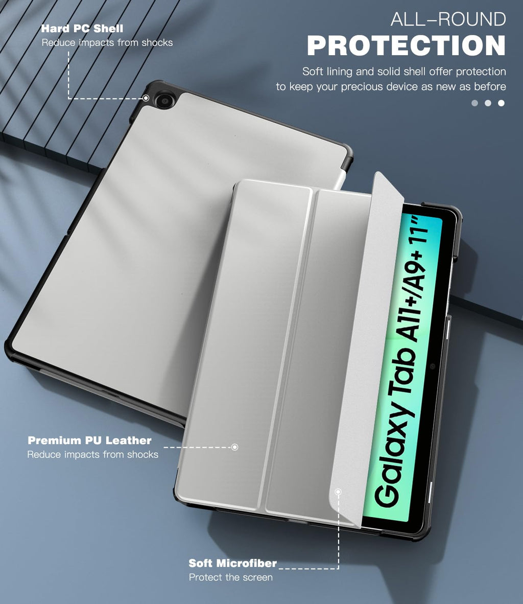 Case for Samsung Galaxy Tab A11+ Plus/A9+ Plus 11 Inch (2026/2023), Slim Lightwe