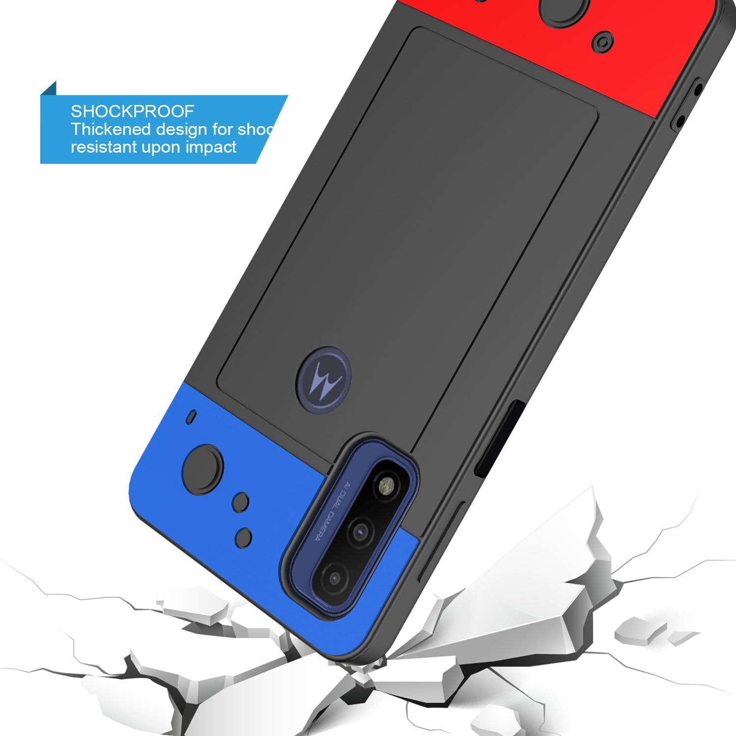 Case for Motorola Moto-G Pure Case/Moto G Play 2023/Moto G Power 2022,3D Cartoon