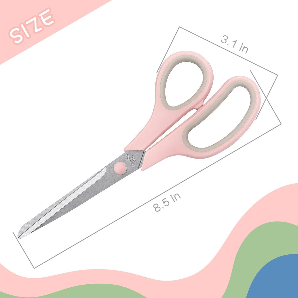 Inch scissors all purpose Bulk Set of 3, Scissors for Office Home S